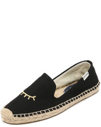 Espadrilles noires Soludos