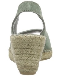 Espadrilles olive Fred De La Bretonnière