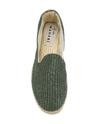 Espadrilles olive Manebi