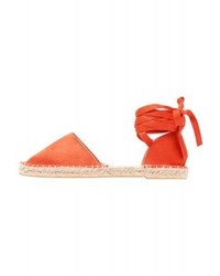 Espadrilles orange New Look