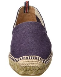 Espadrilles pourpre foncé Castaner