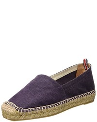 Espadrilles pourpre foncé Castaner