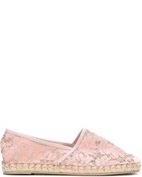 Espadrilles roses Valentino