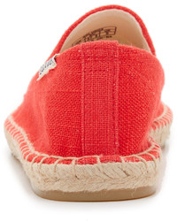 Espadrilles rouges Soludos