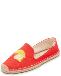 Espadrilles rouges Soludos