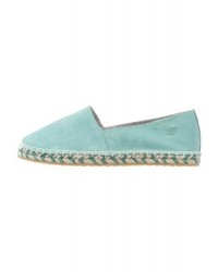 Espadrilles vert menthe Dockers by Gerli