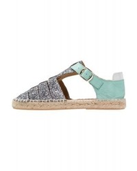 Espadrilles vert menthe Steve Madden