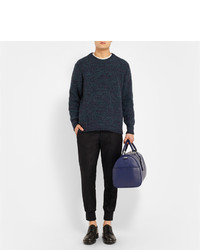 Fourre-tout en cuir bleu Loewe