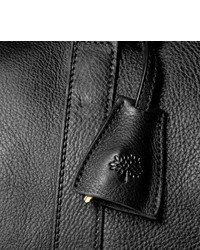 Fourre-tout en cuir noir Mulberry