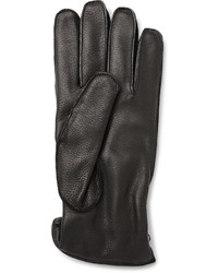 Gants en cuir noirs WANT Les Essentiels