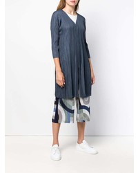 Gilet bleu marine Pleats Please By Issey Miyake