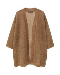 Gilet doré Mango
