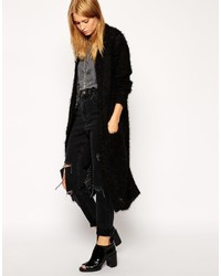 Gilet duveteux noir Asos