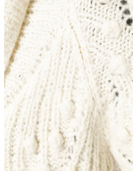 Gilet en tricot blanc Ulla Johnson