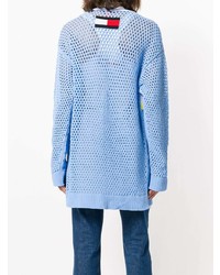 Gilet en tricot bleu clair Hilfiger Collection