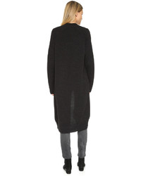 Gilet en tricot noir DKNY