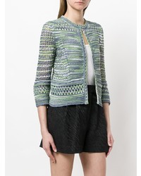 Gilet en tricot vert M Missoni