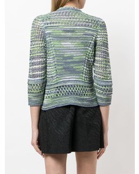 Gilet en tricot vert M Missoni