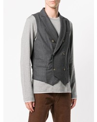 Gilet gris foncé Eleventy