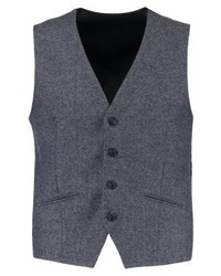 Gilet gris foncé Selected Homme