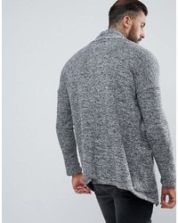 Gilet gris Bershka