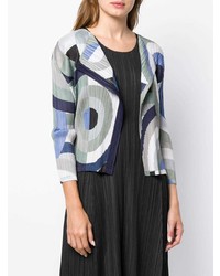 Gilet imprimé multicolore Pleats Please By Issey Miyake