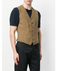 Gilet marron Lardini