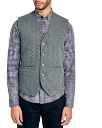 Gilet matelassé gris