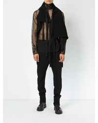 Gilet noir Ann Demeulemeester