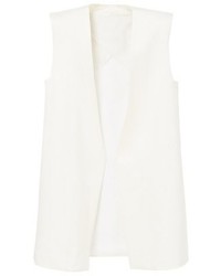 Gilet sans manches blanc Mango