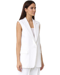 Gilet sans manches blanc DKNY