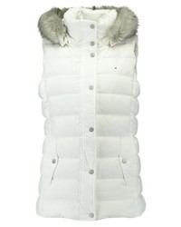 Gilet sans manches blanc Tommy Hilfiger