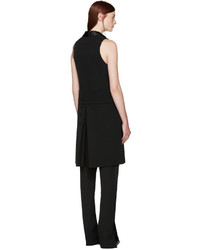 Gilet sans manches en laine noir Givenchy