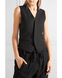 Gilet sans manches noir Haider Ackermann