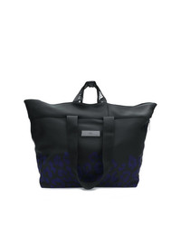 Grand sac en cuir bleu marine adidas by Stella McCartney