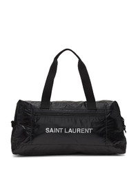 Grand sac en cuir noir Saint Laurent