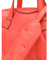 Grand sac en cuir rouge Anya Hindmarch
