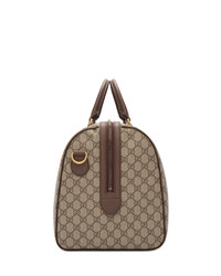 Grand sac en toile beige Gucci