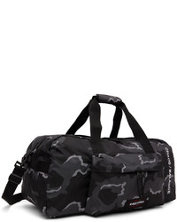 Grand sac en toile imprimé noir Undercover