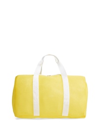 Grand sac en toile jaune