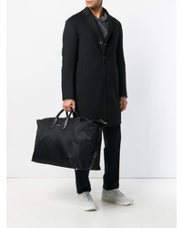 Grand sac en toile noir Alexander McQueen