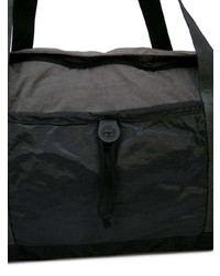 Grand sac en toile noir Stone Island