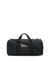 Grand sac en toile noir Ea7 Emporio Armani