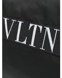 Grand sac en toile noir Valentino
