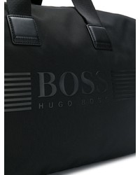 Grand sac en toile noir BOSS HUGO BOSS
