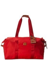 Grand sac en toile rouge