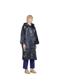 Imperméable bleu marine Toogood