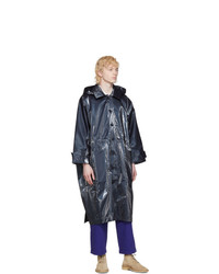 Imperméable bleu marine Toogood