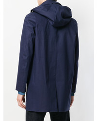 Imperméable bleu marine MACKINTOSH