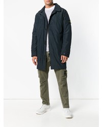 Imperméable bleu marine Stone Island